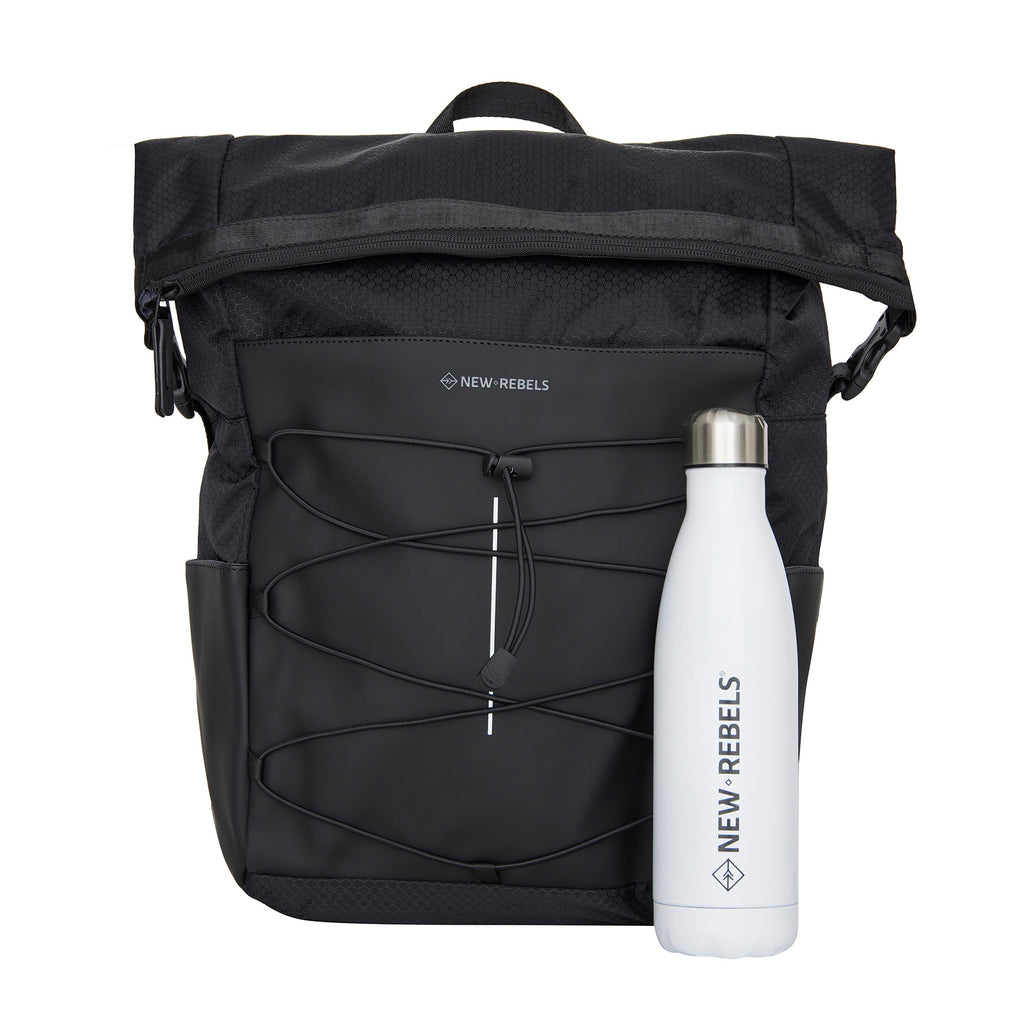 Trondheim - Windsor Rolltop Rugzak 21L – Waterdichte Laptop-, Werk- en Weekendtas