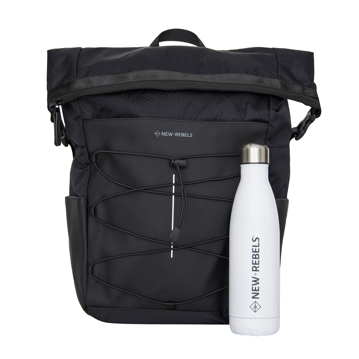 Trondheim - Windsor Rolltop Rugzak 21L – Waterdichte Laptop-, Werk- en Weekendtas