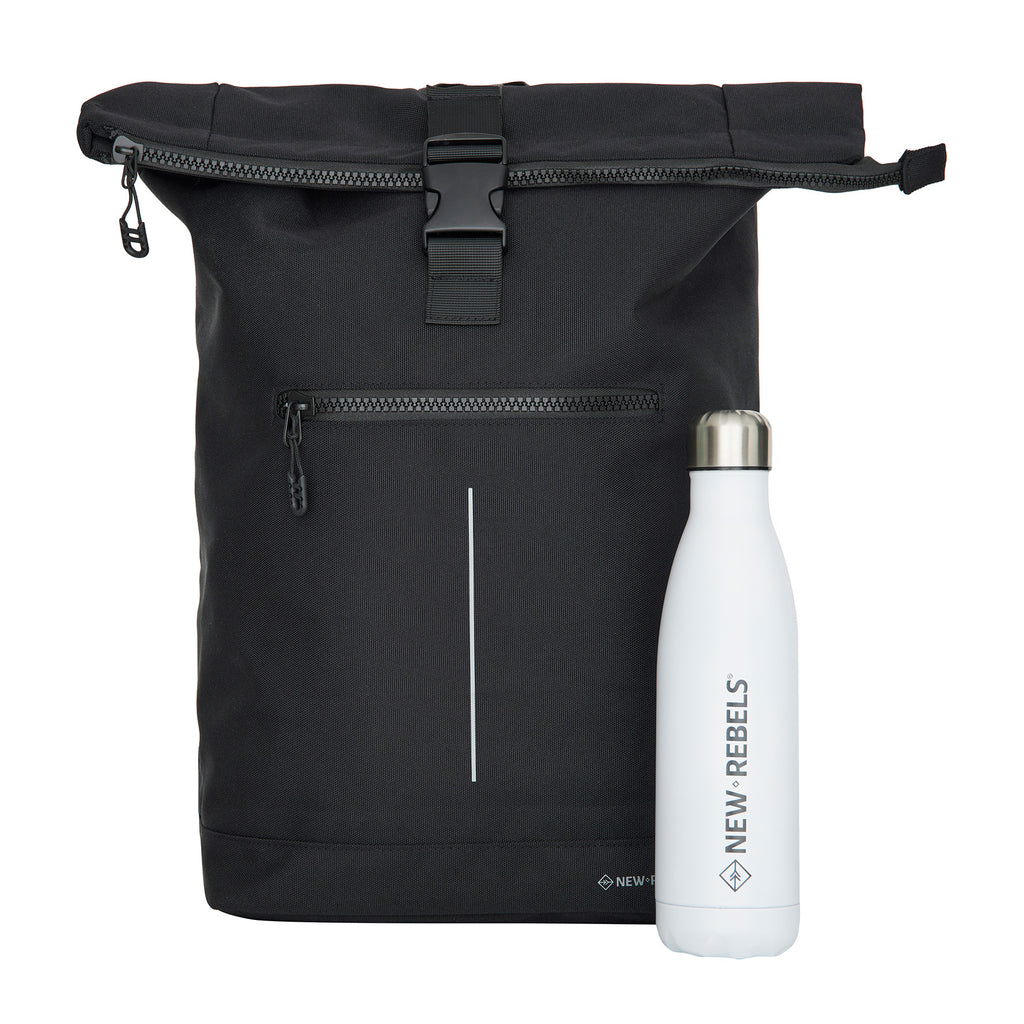 Valor New York 21L Backpack Rolltop Water Repellent Laptop 15.6"