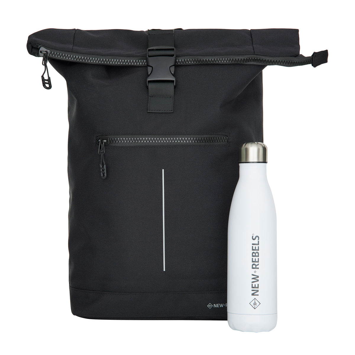 Valor New York 21L Backpack Rolltop Water Repellent Laptop 15.6"