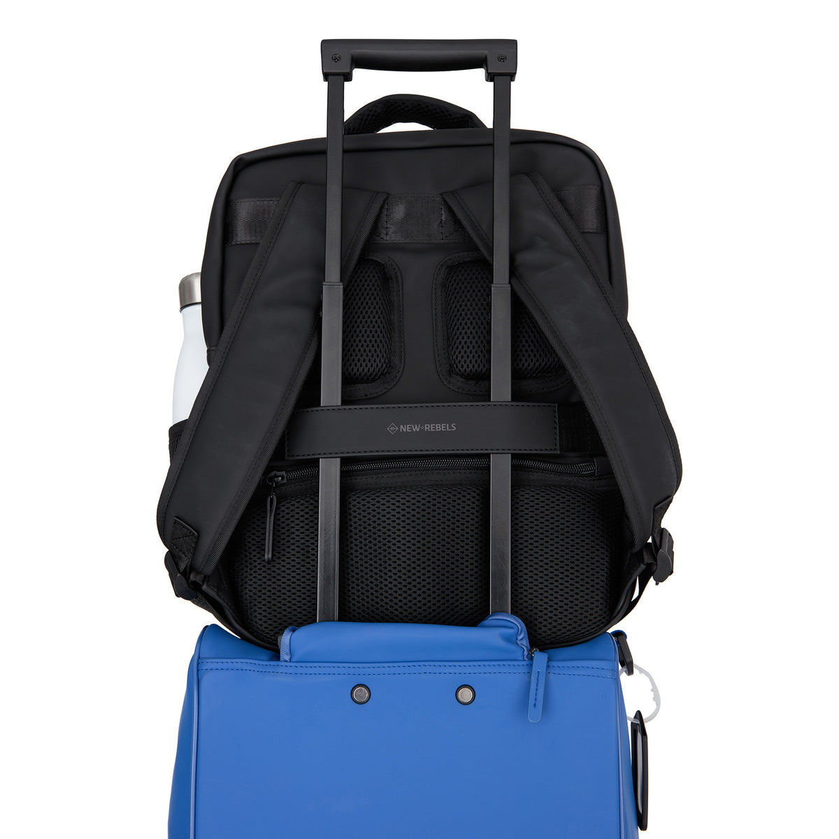 Jessi Easton PU Nylon Waterafstotende Reistas Underseater Rugzak 15.6 inch Laptop Rugtas 17L