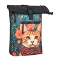Mart Art - New York Catface Rolltop-Rucksack 21L