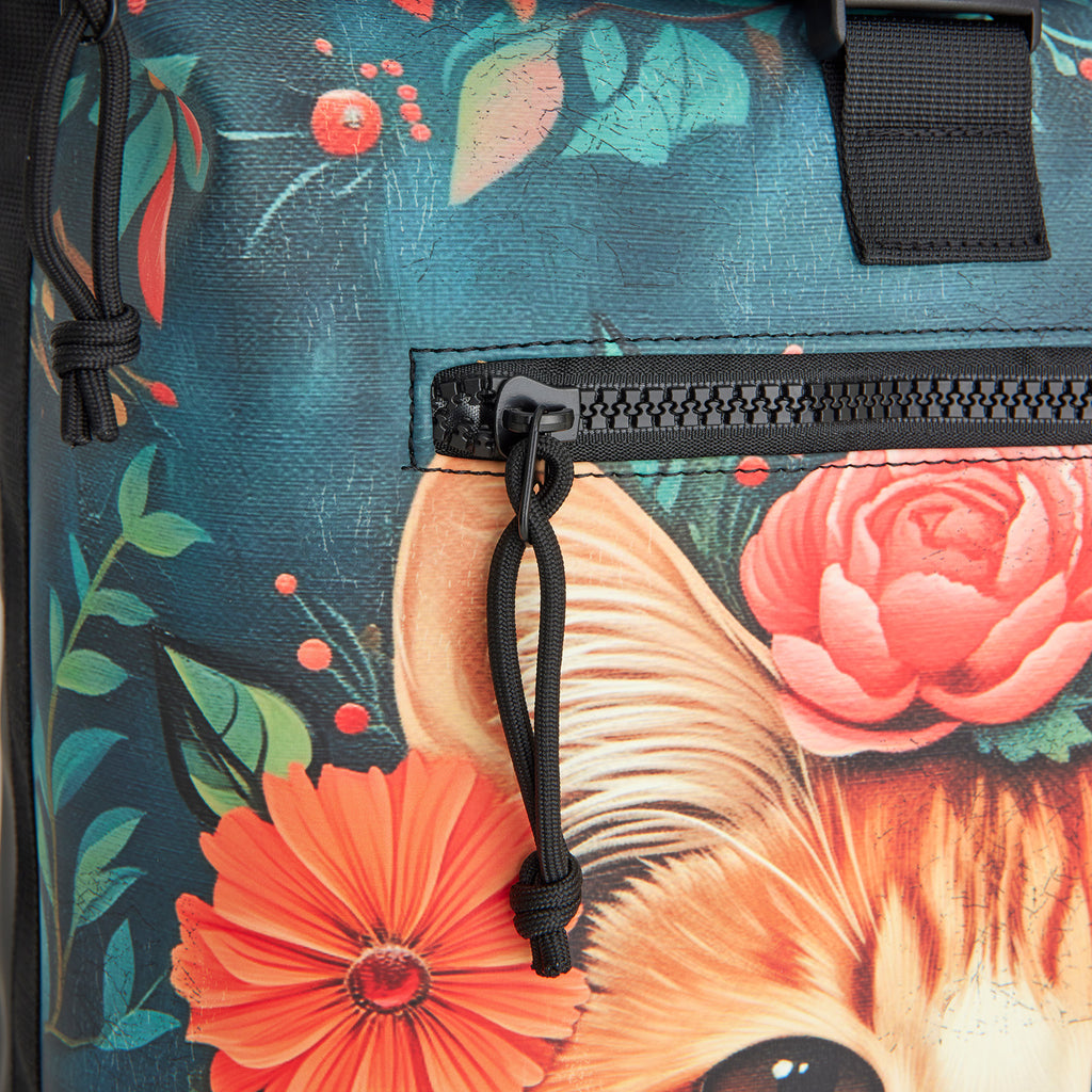 Mart Art - New York Catface Rolltop-Rucksack 21L