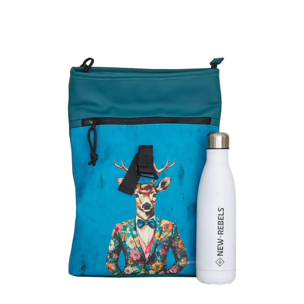 New Rebels Mart Art - Los Angeles Rolltop Backpack Mini