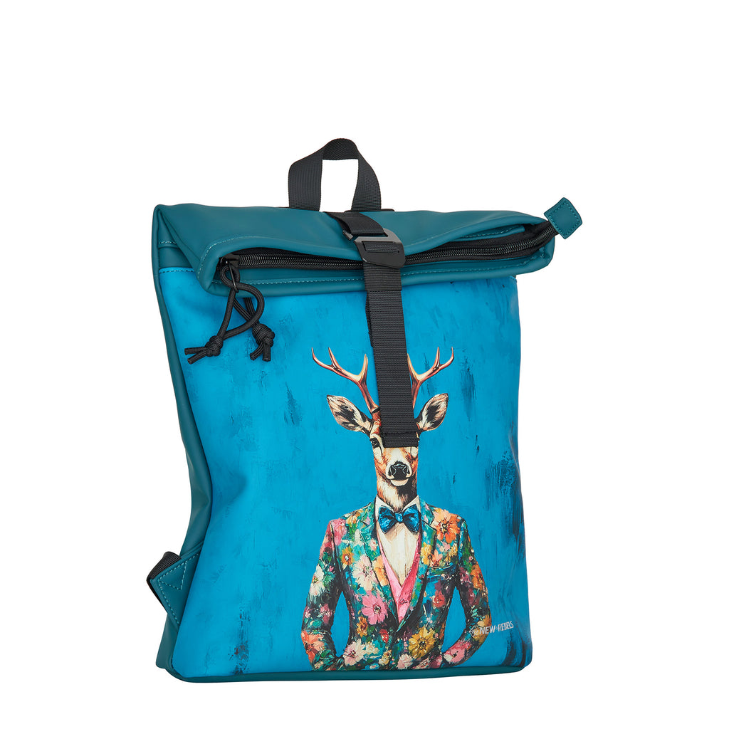 New Rebels Mart Art - Los Angeles Rolltop Backpack Mini