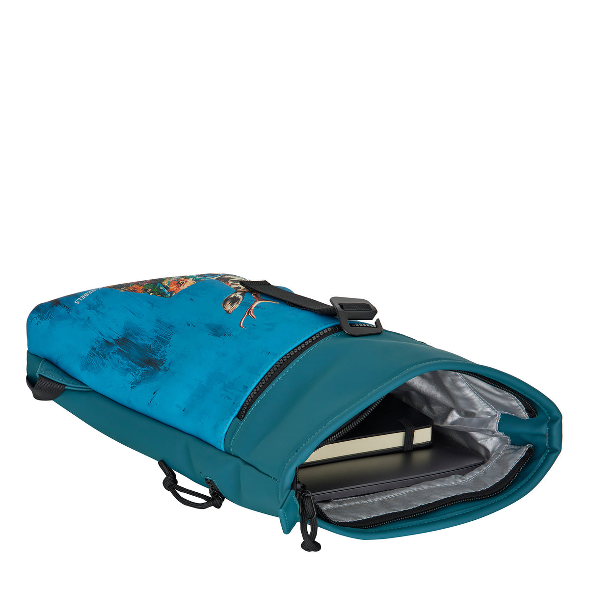 New Rebels Mart Art - Los Angeles Rolltop Backpack Mini
