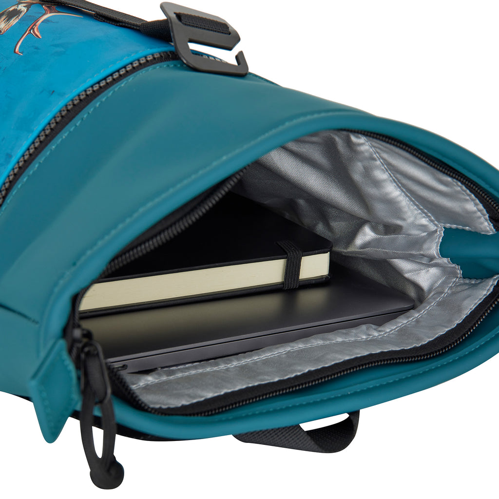 New Rebels Mart Art - Los Angeles Rolltop Backpack Mini
