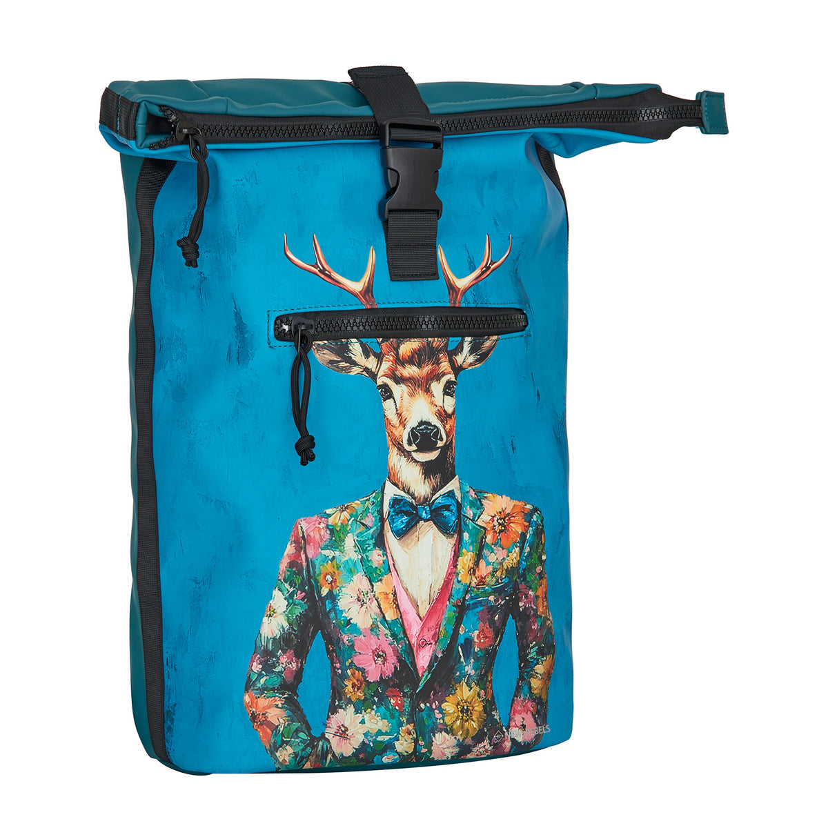 Mart Arts - New York Dressed Deer Rolltop Backpack 16L