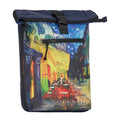 Mart Art - New York Cafe at Night Rolltop Rugzak 21L