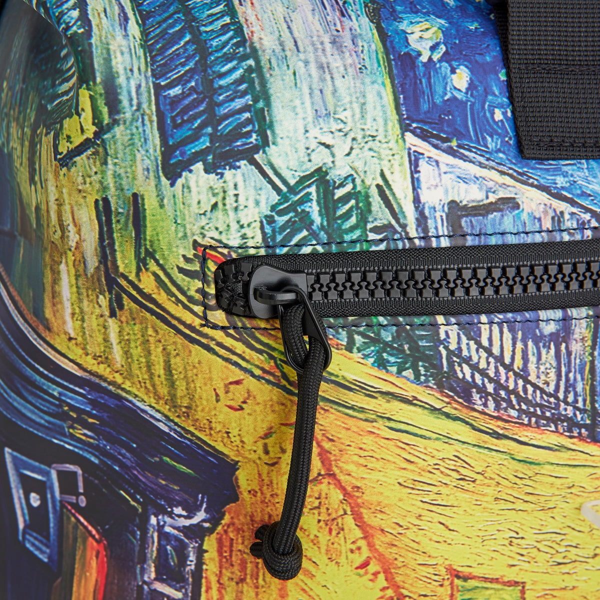 Mart Art - New York Cafe at Night Rolltop Rugzak 21L