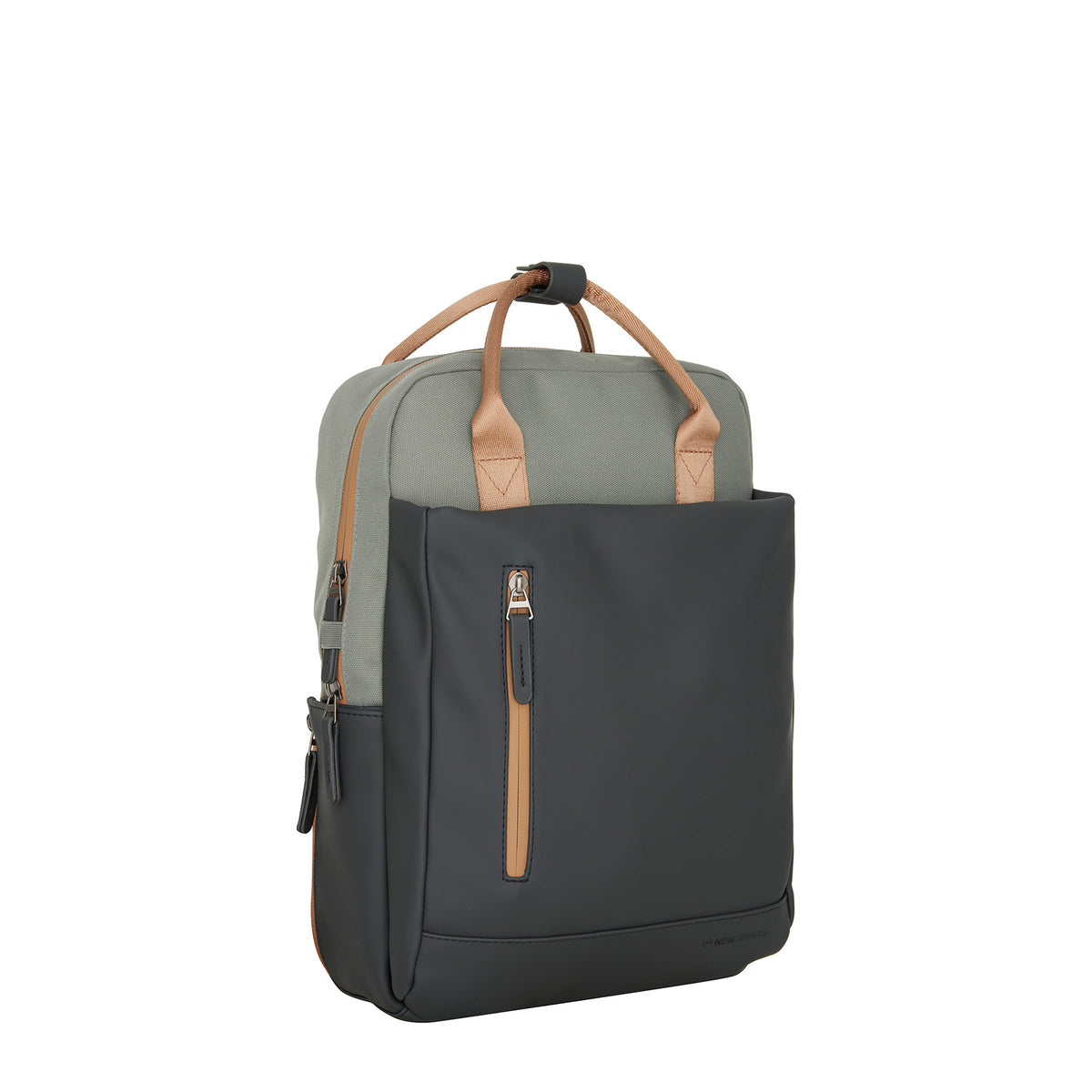 Ferron Miami Rugzak 9L Waterafstotende Laptop Rugtas 13 inch Schooltas en Werktas van PU Nylon
