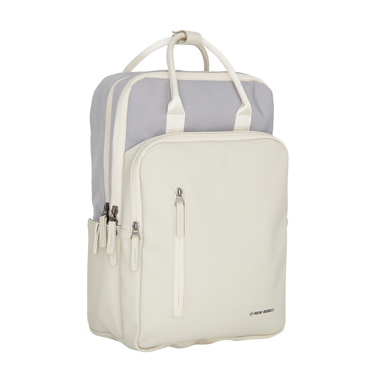 Ferron Milwaukee PU Nylon Waterafstotende Rugzak 15.6 inch Laptop Rugtas Schooltas Werktas en Reistas 19L