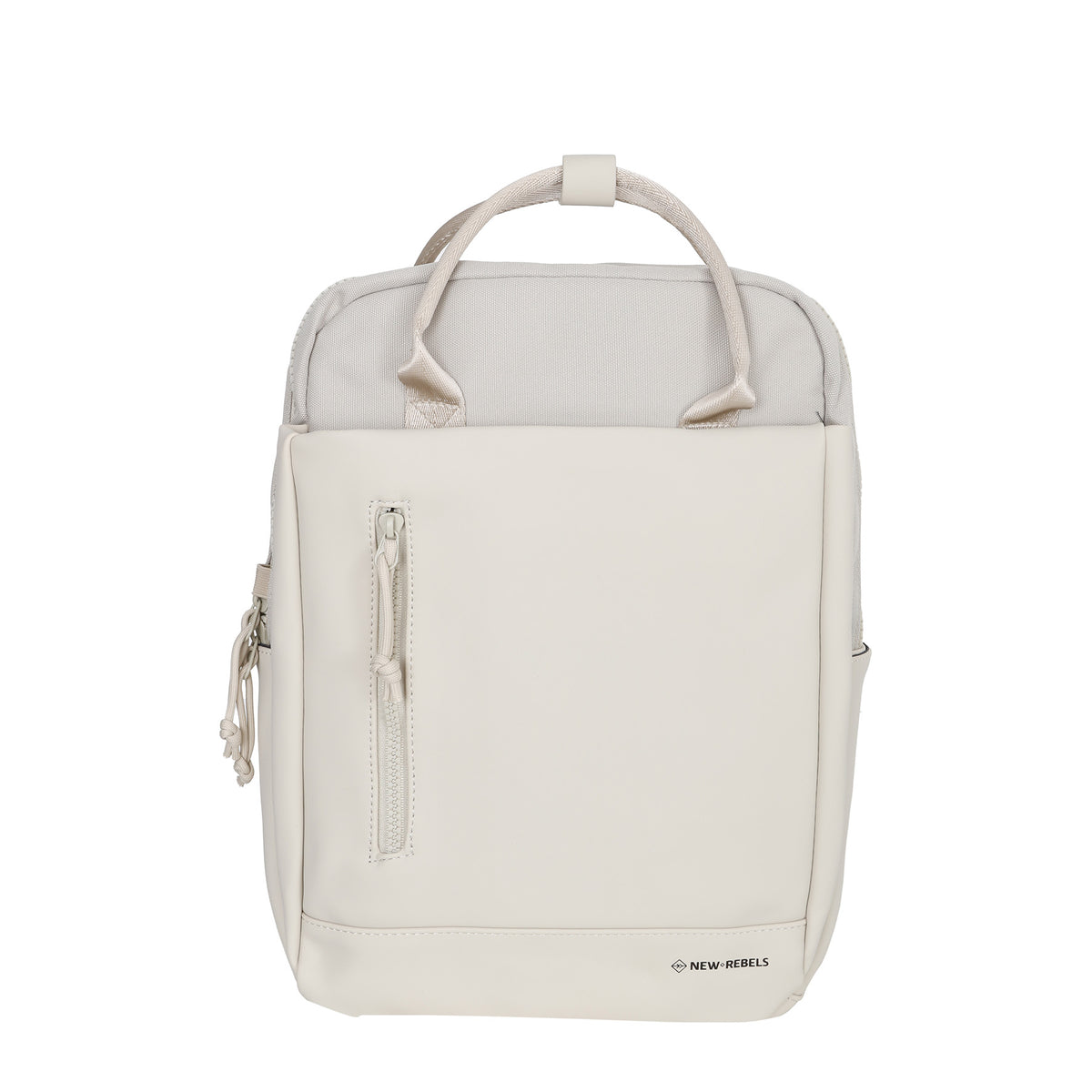 Bruce Miami Rugzak 9L Waterafstotende Laptop Rugtas 13 inch Schooltas en Werktas van PU Nylon Comfortabel Comp 9L