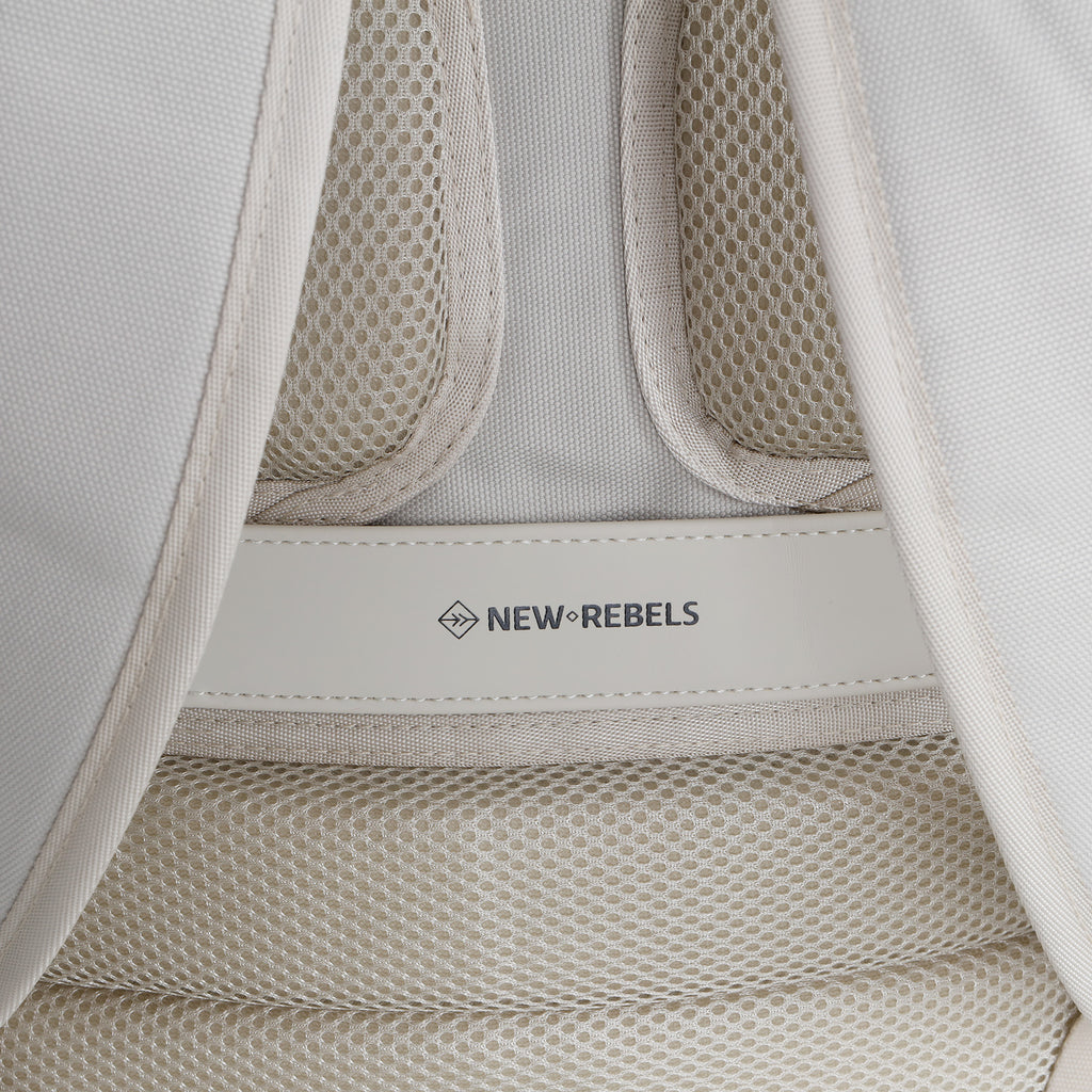 Bruce Miami Rugzak 9L Waterafstotende Laptop Rugtas 13 inch Schooltas en Werktas van PU Nylon Comfortabel Comp 9L