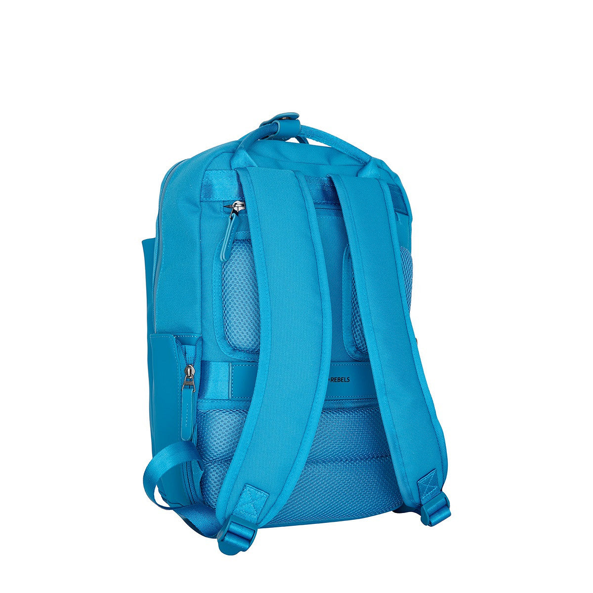 Bruce Miami Rugzak 9L Waterafstotende Laptop Rugtas 13 inch Schooltas en Werktas van PU Nylon Comfortabel Comp 9L