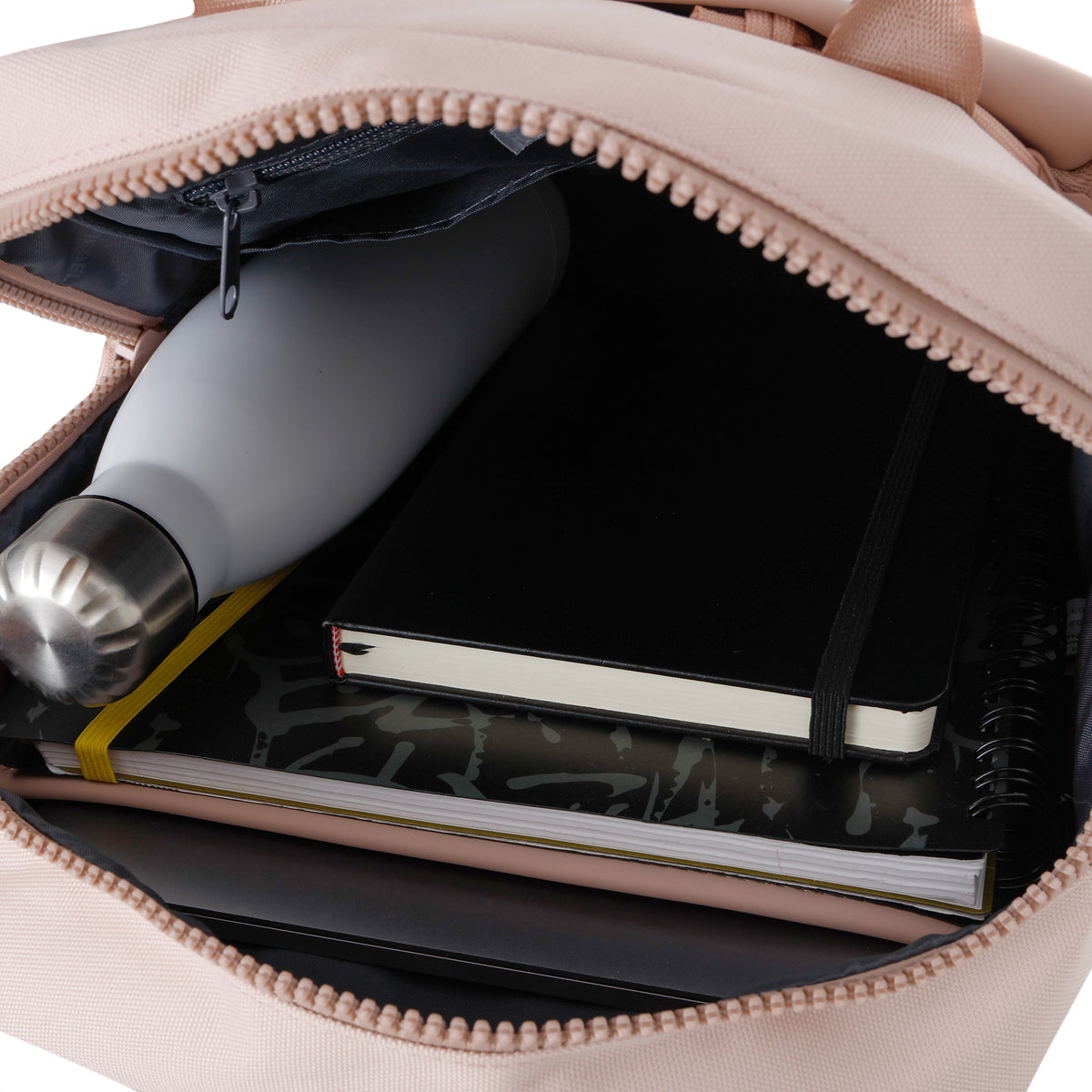 Bruce Miami Rugzak 9L Waterafstotende Laptop Rugtas 13 inch Schooltas en Werktas van PU Nylon Comfortabel Comp 9L