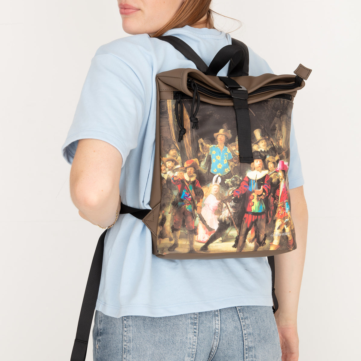 New Rebels Mart Arts Los Angeles Rolltop Rugzak 7L Dog Series