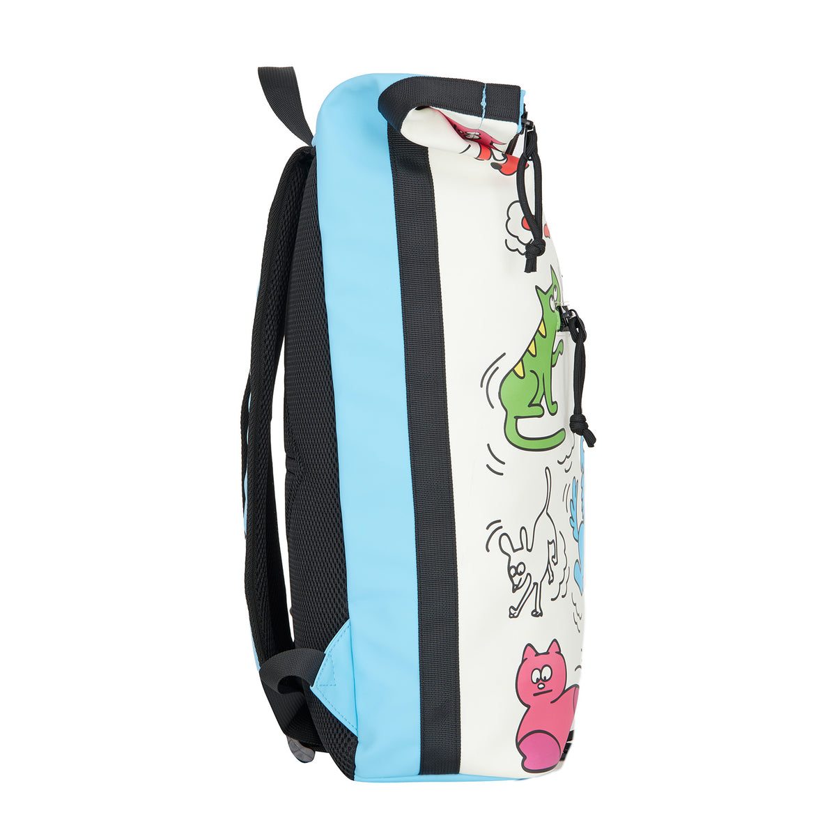 Mart Arts New York Cartoon Rolltop Rugzak 16L