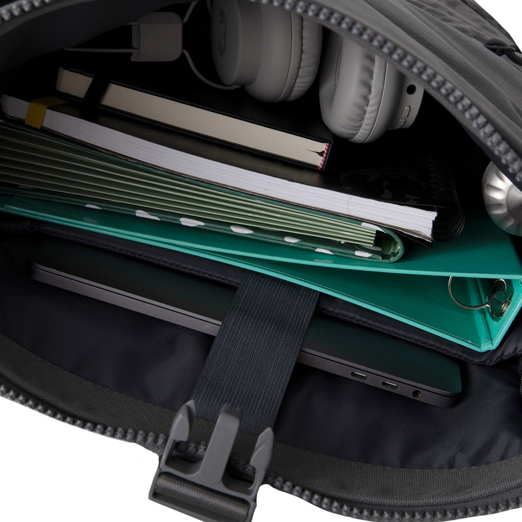 New Rebels Bruce New York 21L Rolltop Rugzak Waterafstotend Laptop 15.6"