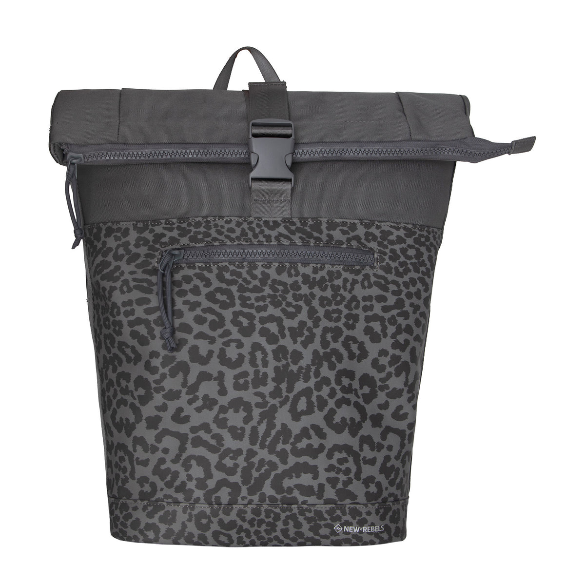 New Rebels Bruce New York 21L Rolltop Rugzak Waterafstotend Laptop 15.6"