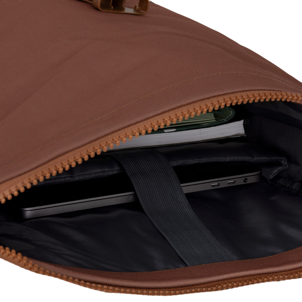 New Rebels Bruce New York 21L Rolltop-Rucksack wasserabweisend Laptop 15,6"