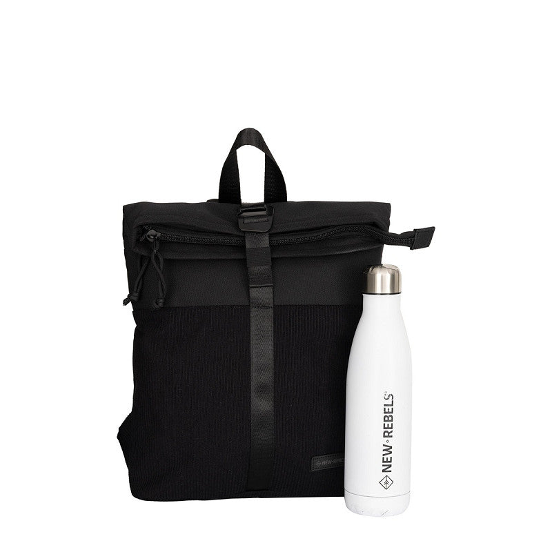 Ribbi Los Angeles Rolltop Rugzak Ribcord Rugzak Ribcord Rugtas Schooltas en Werktas