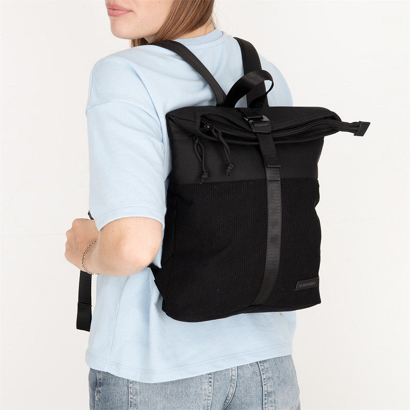 Ribbi Los Angeles Rolltop Rugzak Ribcord Rugzak Ribcord Rugtas Schooltas en Werktas