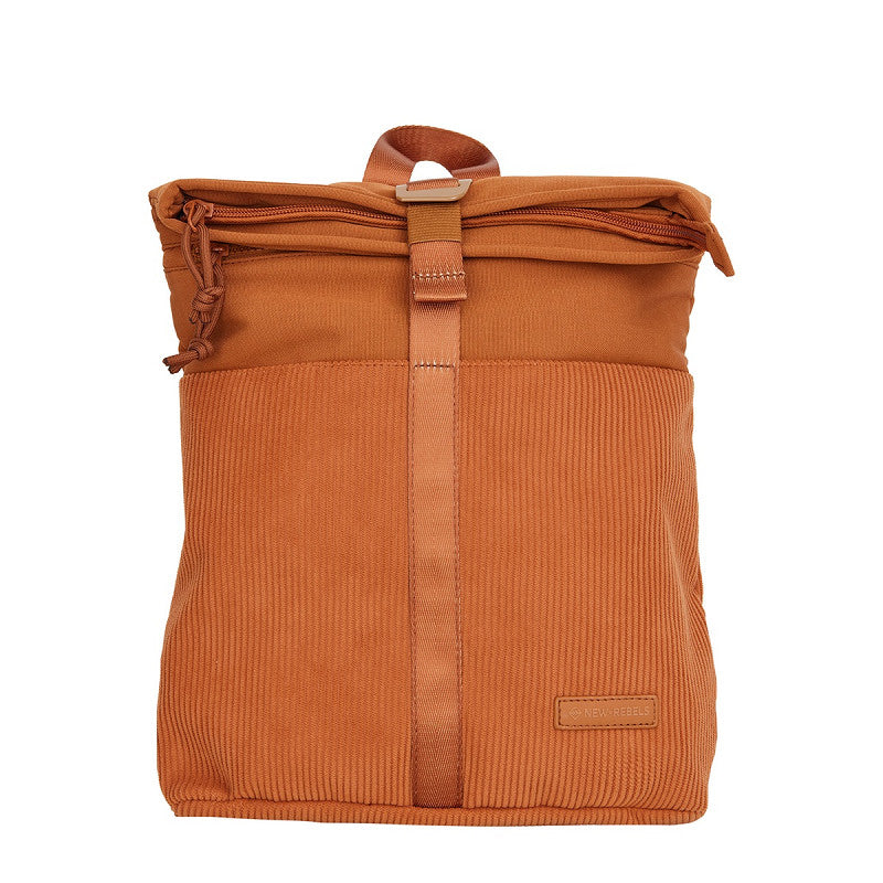 Ribbi Los Angeles Rolltop Rugzak Ribcord Rugzak Ribcord Rugtas Schooltas en Werktas