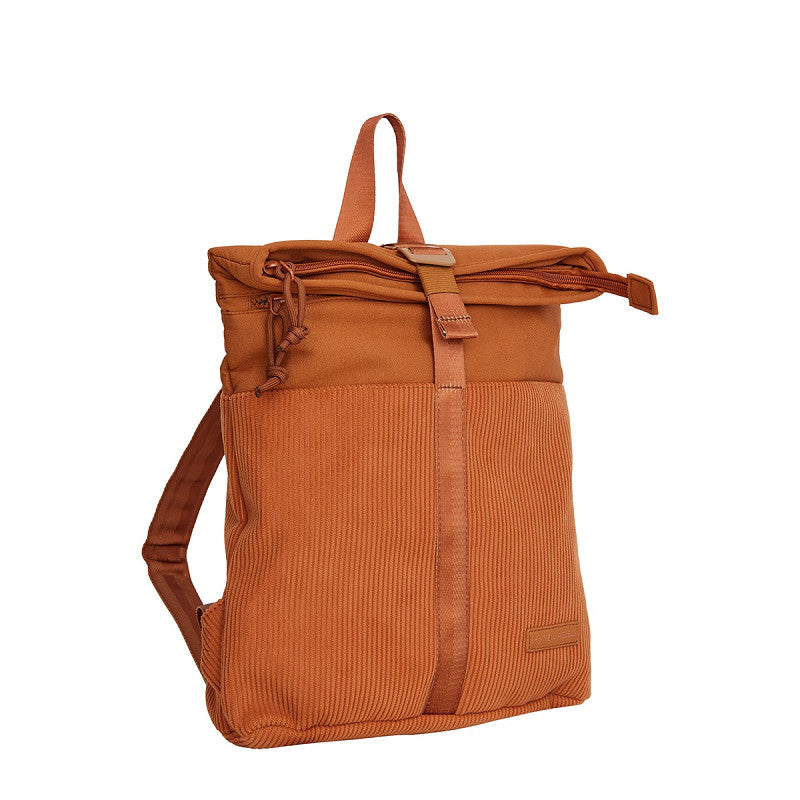 Ribbi Los Angeles Rolltop Rugzak Ribcord Rugzak Ribcord Rugtas Schooltas en Werktas