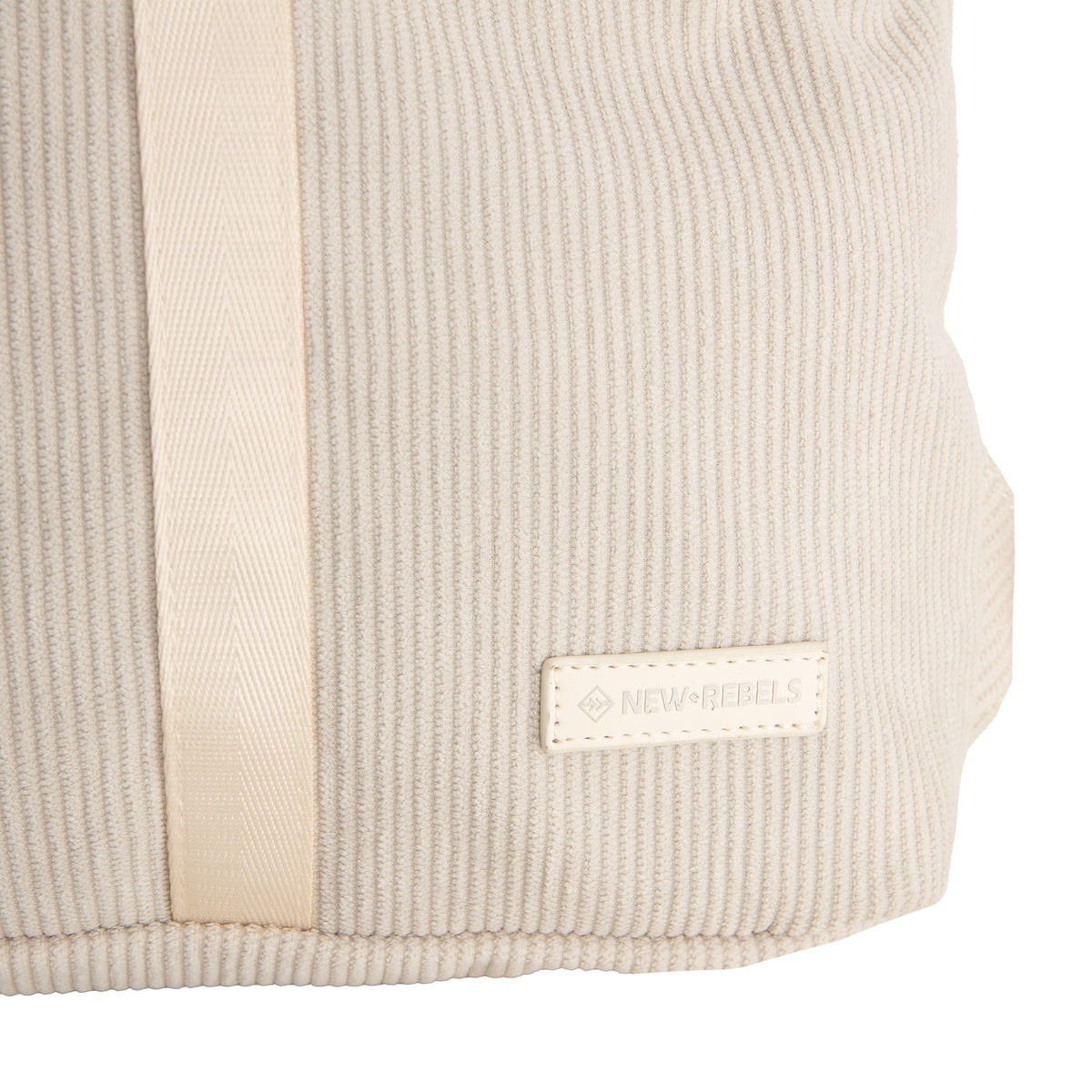 Ribbi Los Angeles Rolltop Backpack Corduroy Backpack Corduroy Bag School Bag and Work Bag