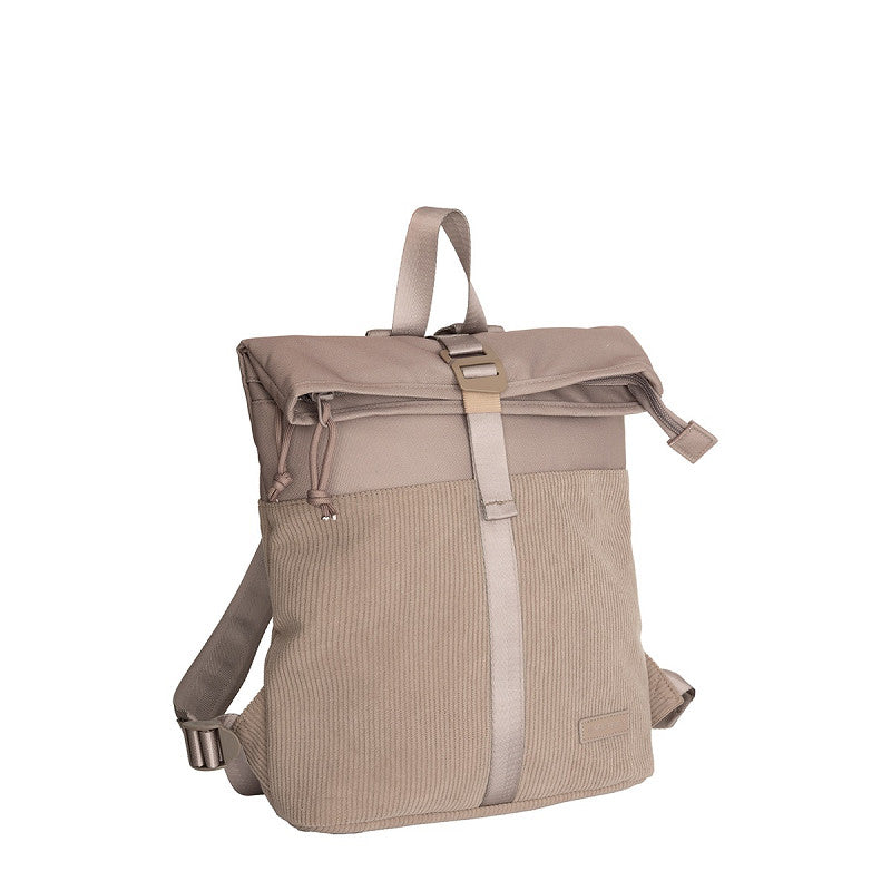 Ribbi Los Angeles Rolltop Rugzak Ribcord Rugzak Ribcord Rugtas Schooltas en Werktas