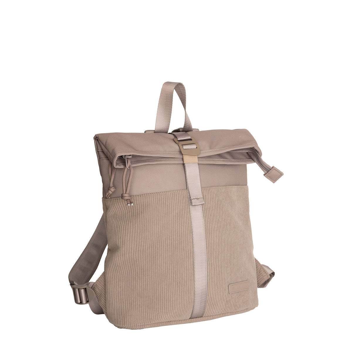 Ribbi Los Angeles Rolltop Rugzak Ribcord Rugzak Ribcord Rugtas Schooltas en Werktas