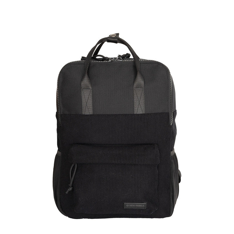 Ribbi Springfield Rolltop Rugzak 13L – Stevig Rib Polyester – Lichtgewicht Schooltas & Werktas