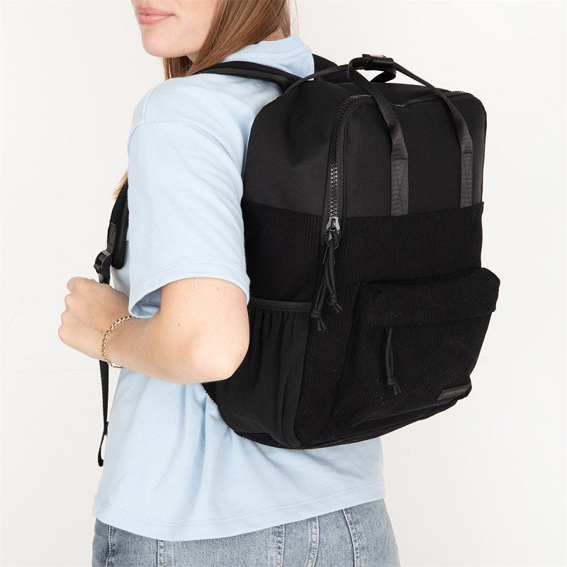 Ribbi Springfield Rolltop Rugzak 13L – Stevig Rib Polyester – Lichtgewicht Schooltas & Werktas