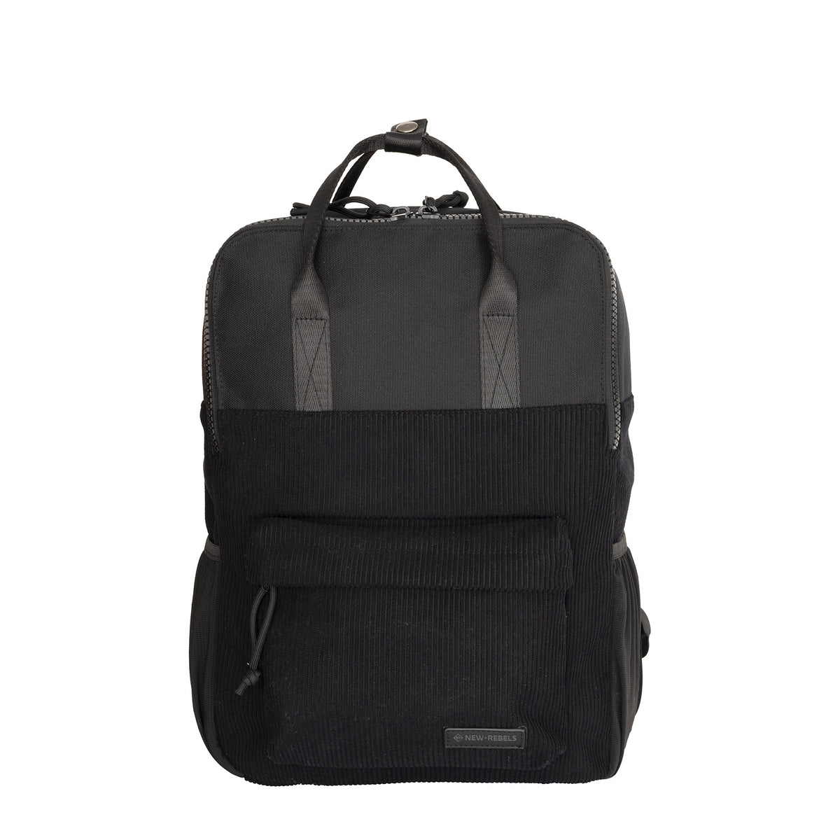 Los Angeles Ribbi Springfield Rolltop-Rucksack 13L – Robuster Rippen-Polyester – Leichte Schul- & Arbeitstasche