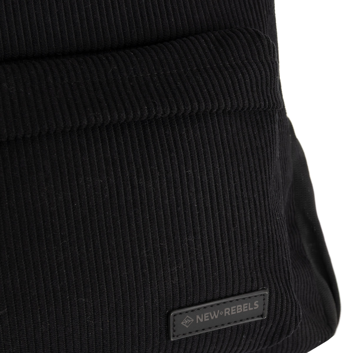Los Angeles Ribbi Springfield Rolltop-Rucksack 13L – Robuster Rippen-Polyester – Leichte Schul- & Arbeitstasche