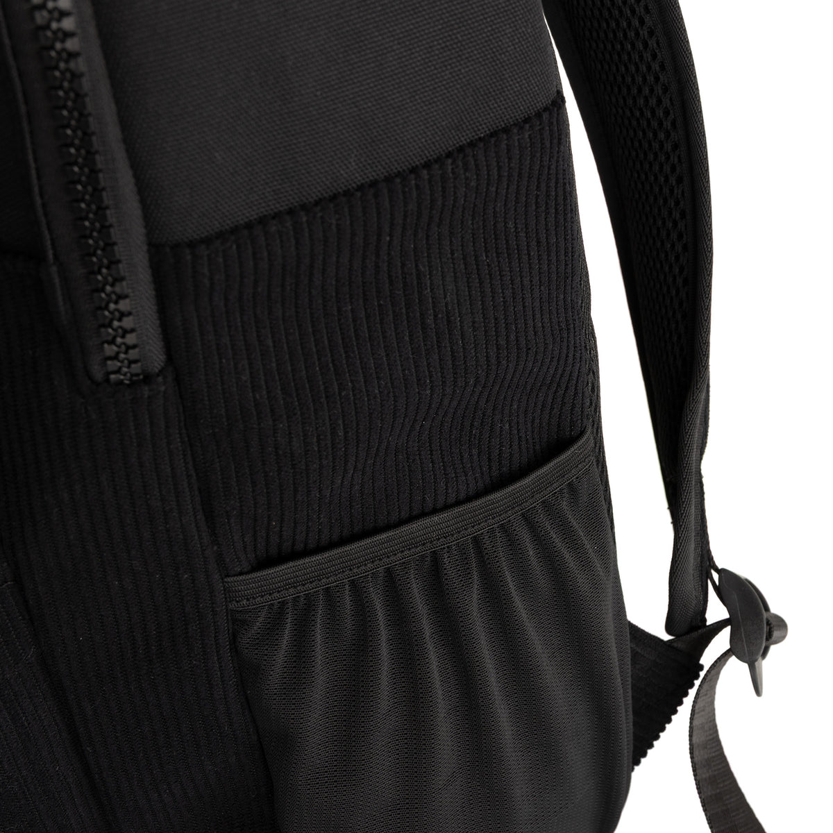 Los Angeles Ribbi Springfield Rolltop-Rucksack 13L – Robuster Rippen-Polyester – Leichte Schul- & Arbeitstasche