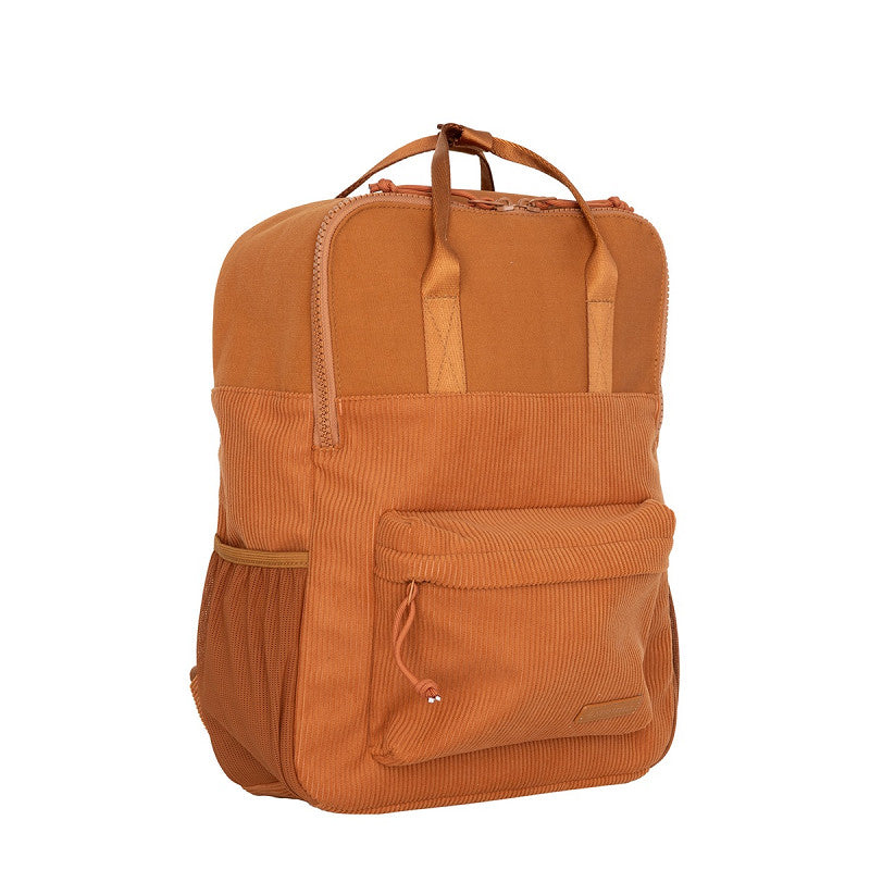 Los Angeles Ribbi Springfield Rolltop Rugzak 13L – Stevig Rib Polyester – Lichtgewicht Schooltas & Werktas
