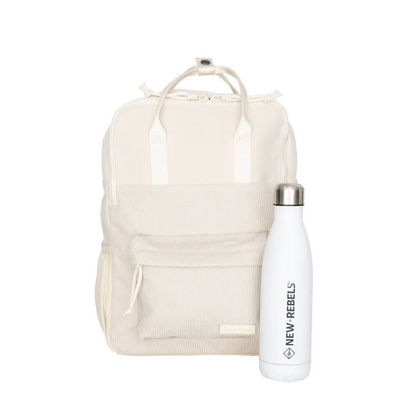 Los Angeles Ribbi Springfield Rolltop Rugzak 13L – Stevig Rib Polyester – Lichtgewicht Schooltas & Werktas