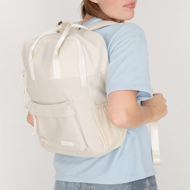 Los Angeles Ribbi Springfield Rolltop Rugzak 13L – Stevig Rib Polyester – Lichtgewicht Schooltas & Werktas