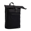 Ribbi New York Ribstof 900D Polyester Rolltop Rugzak 15.6 inch Laptop Rugtas Schooltas en Werktas 17-21L