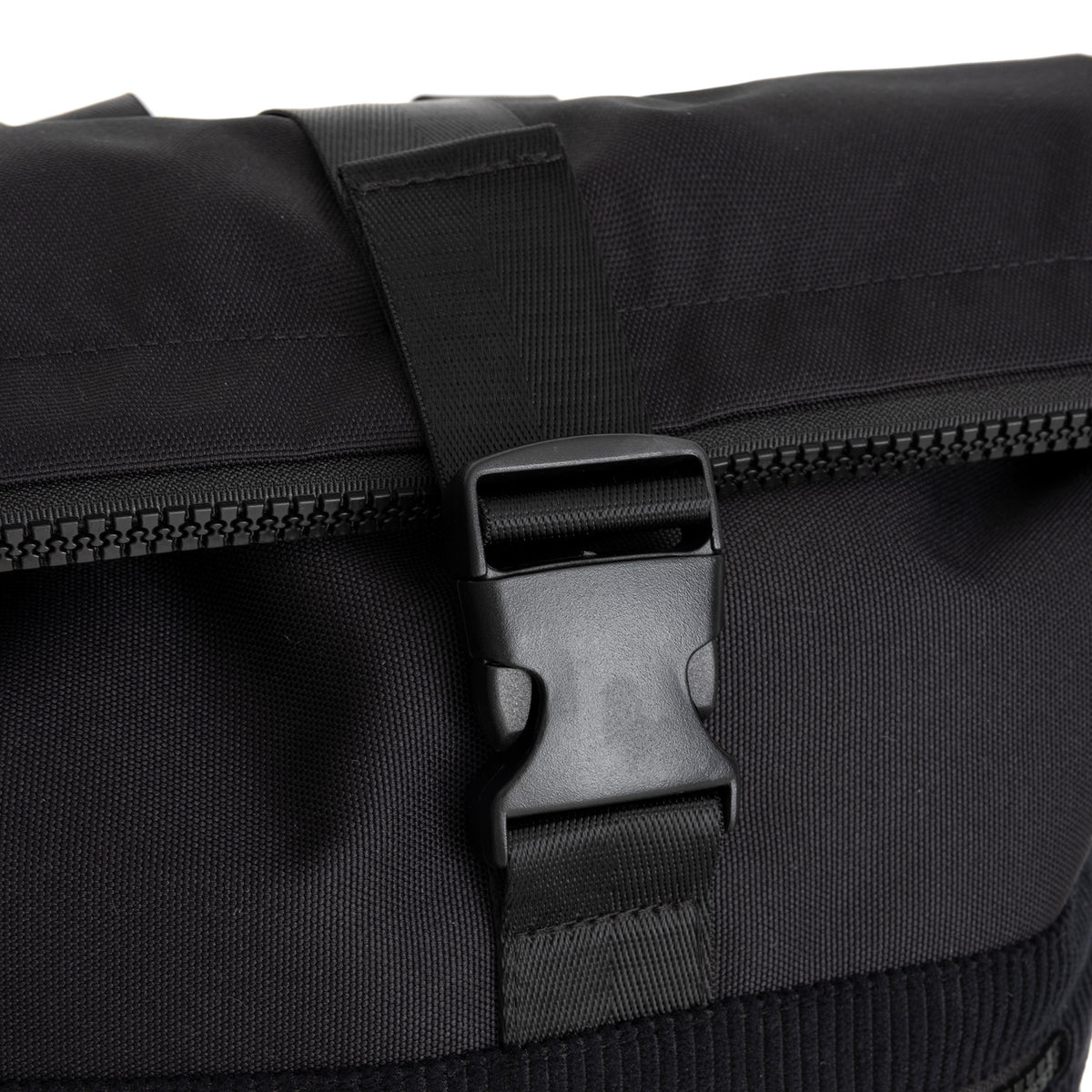 Ribbi New York Ribstof 900D Polyester Rolltop Rugzak 15.6 inch Laptop Rugtas Schooltas en Werktas 17-21L