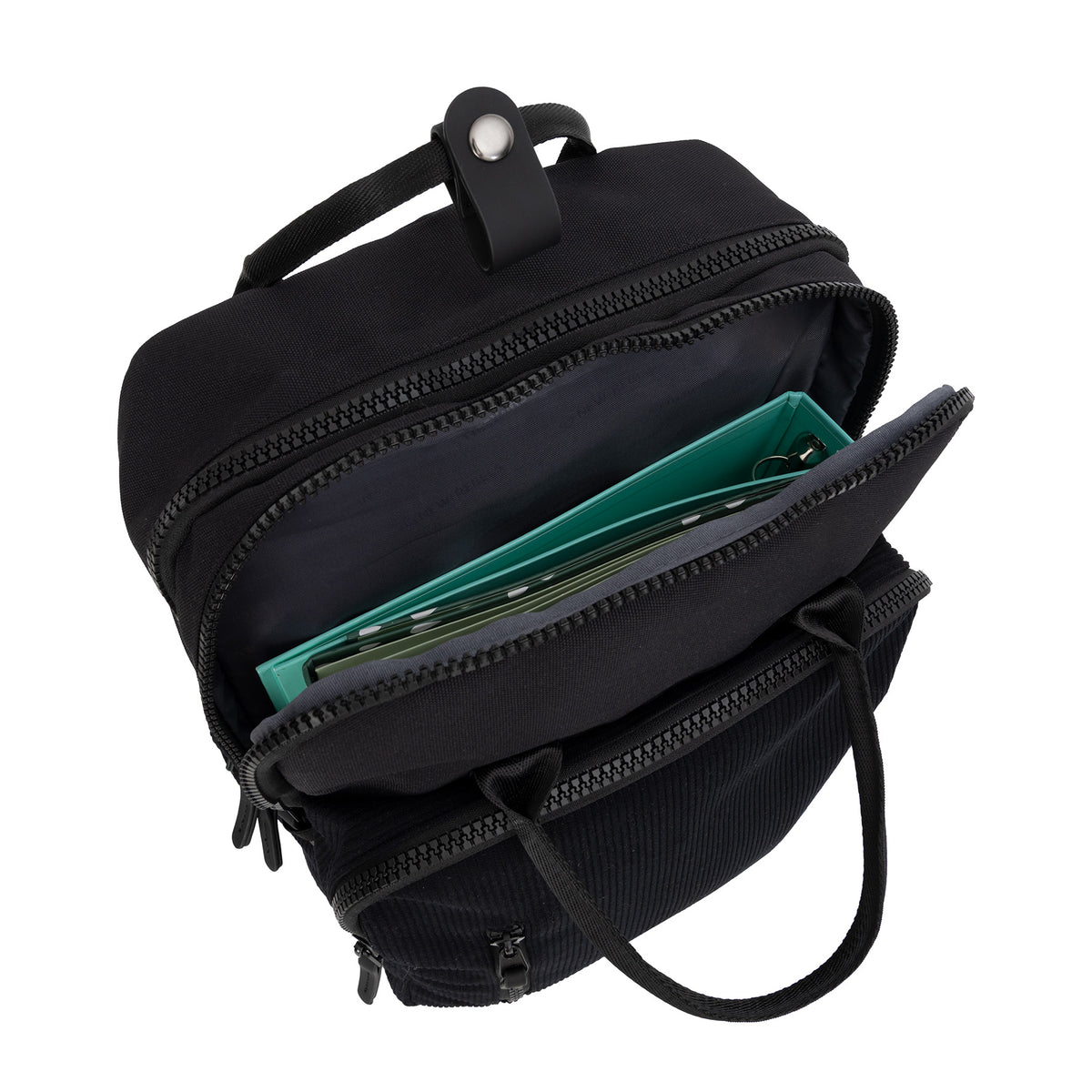 Ribbi Millwaukee Ribbi Ribstof 900D Polyester Rugzak 15.6 inch Laptop Rugtas Schooltas en Werktas 18L