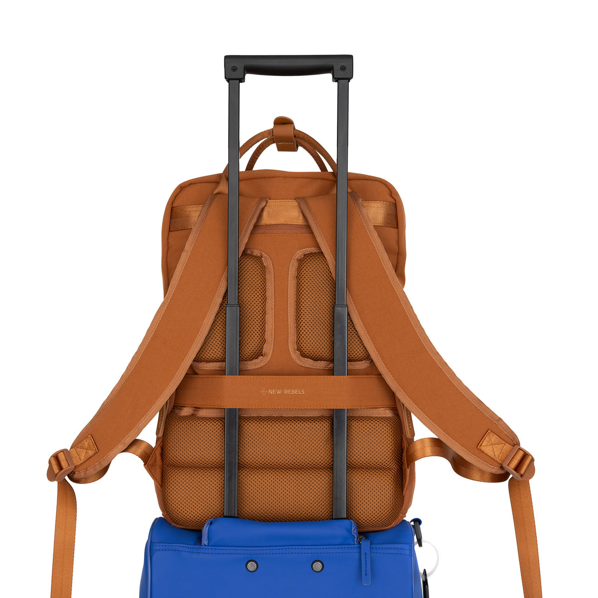Ribbi Millwaukee Ribbi Ribstof 900D Polyester Rugzak 15.6 inch Laptop Rugtas Schooltas en Werktas 18L