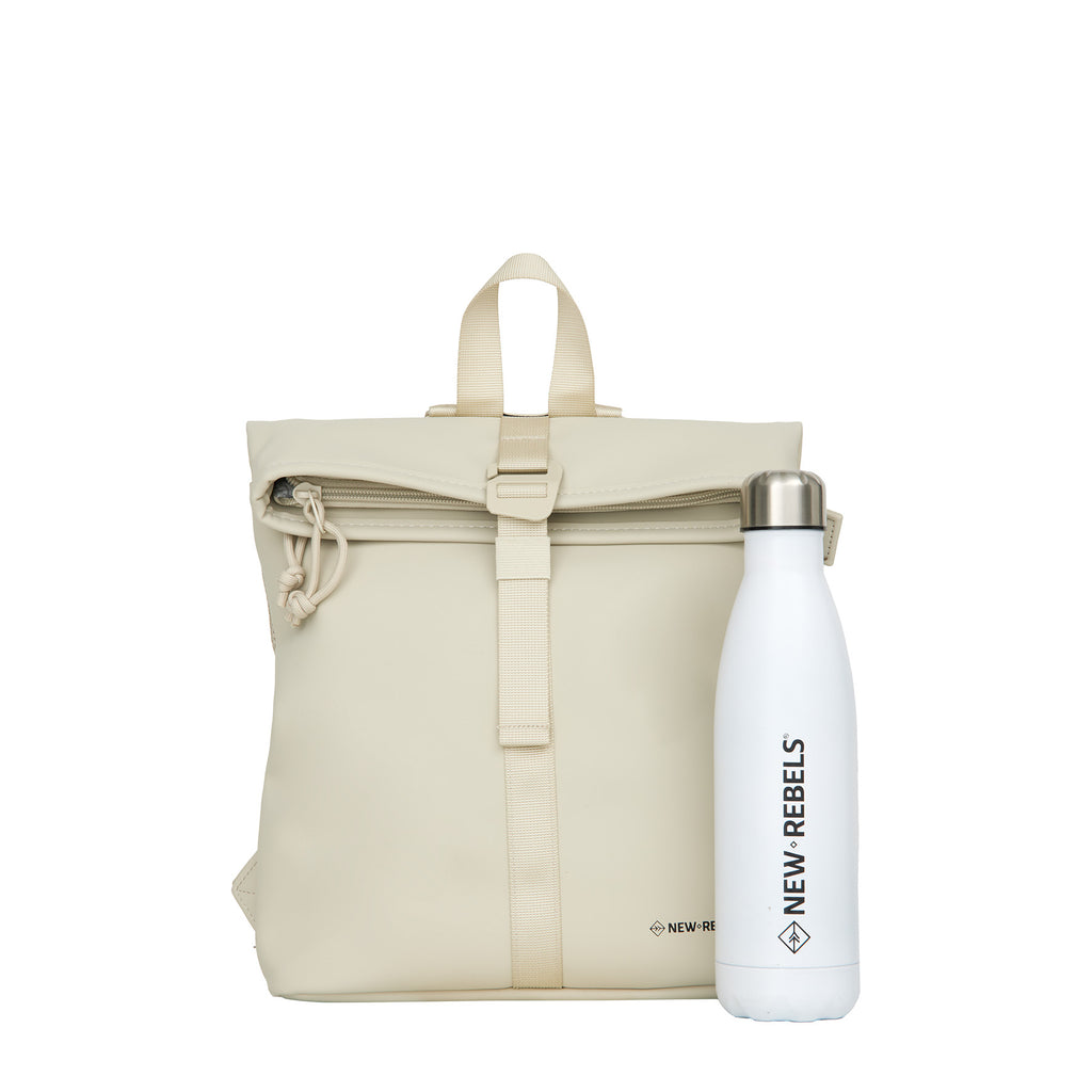 Branson Los Angeles Rolltop Mini PU Waterafstotende Rugzak 7L