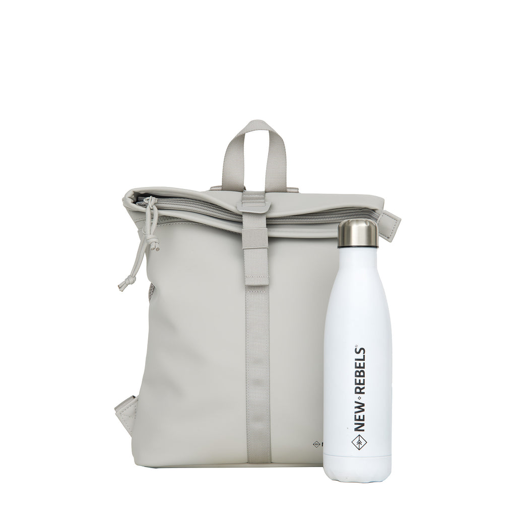 Branson Los Angeles Rolltop Mini PU Waterafstotende Rugzak 7L