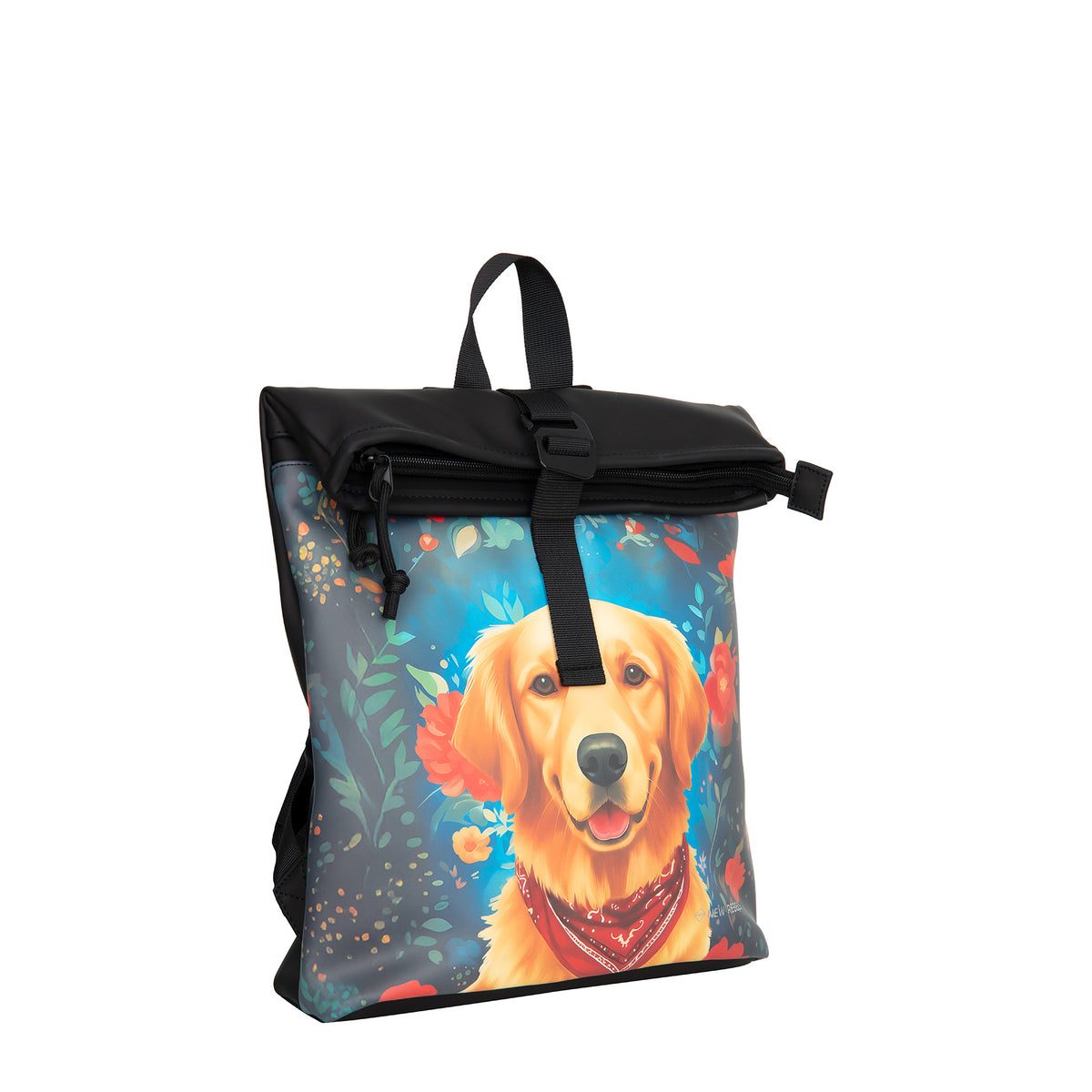 New Rebels Mart Arts Los Angeles Rolltop Rugzak 7L Dog Series