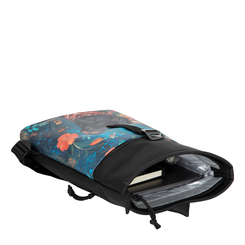 New Rebels Mart Arts Los Angeles Rolltop Rugzak 7L Dog Series