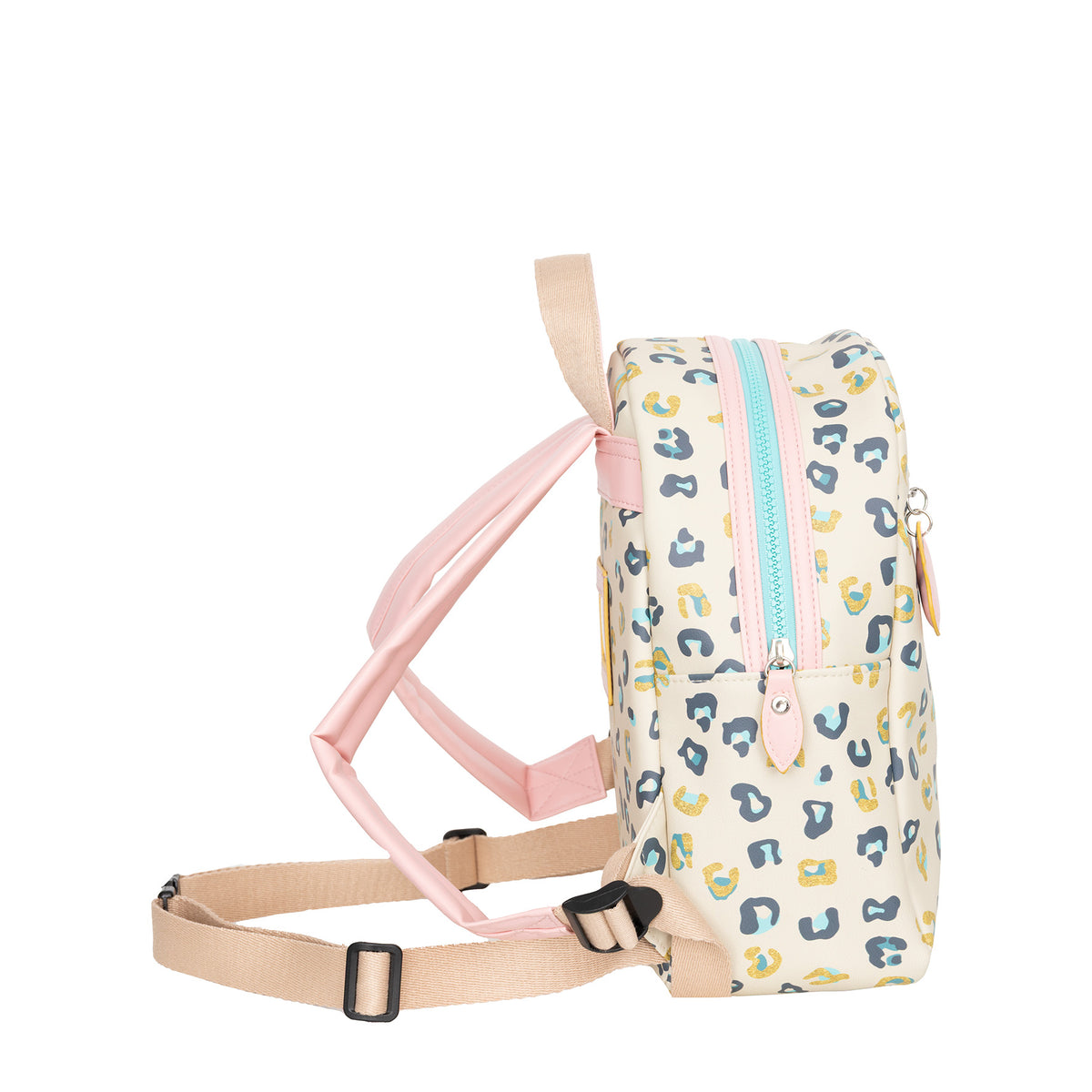 Petit Icon Backpack Leopard Small