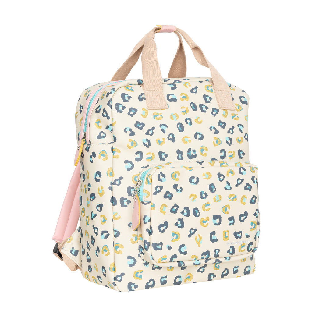 Petit Icon Backpack Large Kinderrucksack Leopard